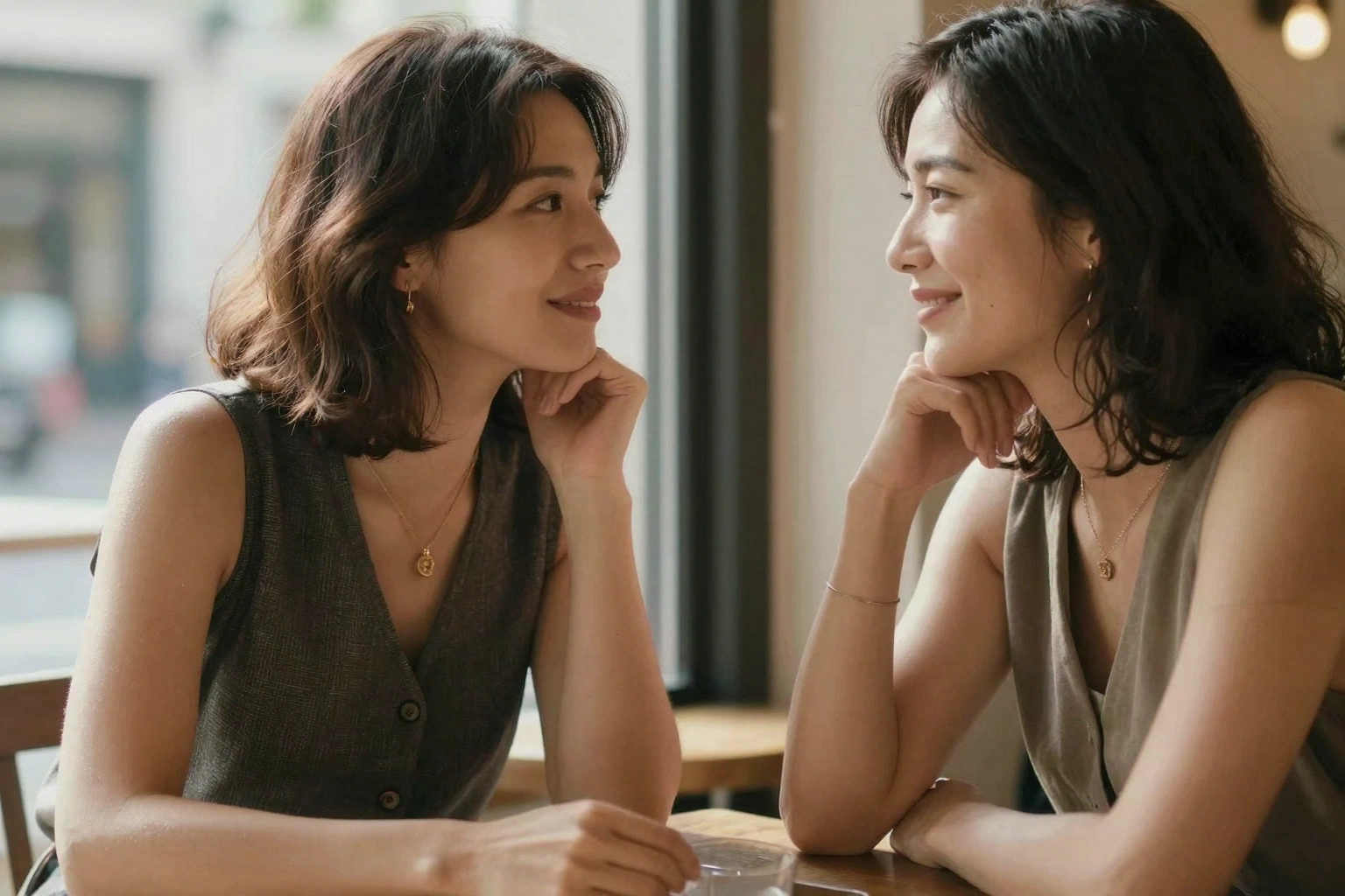 Lesbian Cafe Date